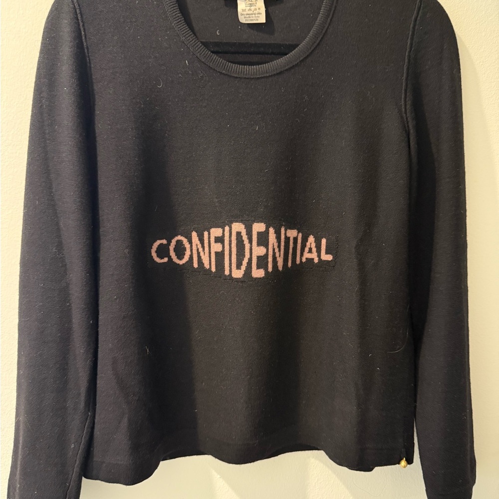 Black Long Sleeve Top